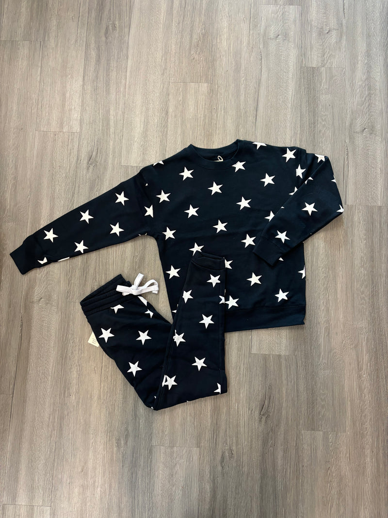 Navy Star Sweatshirt