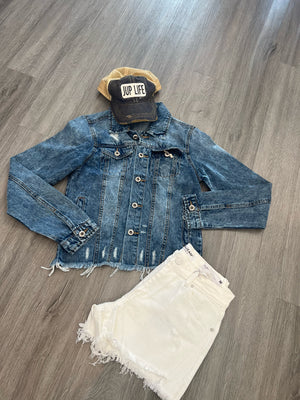 Denim Cropcut Jacket