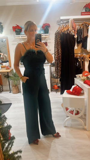 Feather Jumpsuit