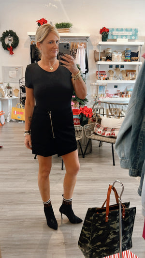 Black Short Sleeve Bodysuit