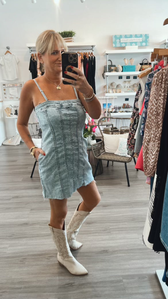 Darla Denim Dress