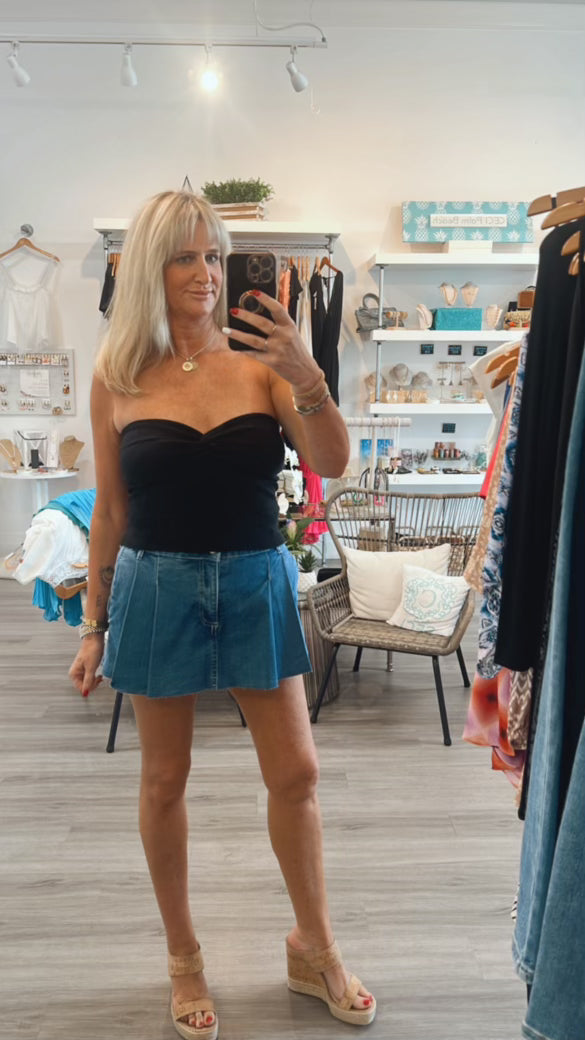 Celly Denim Skort